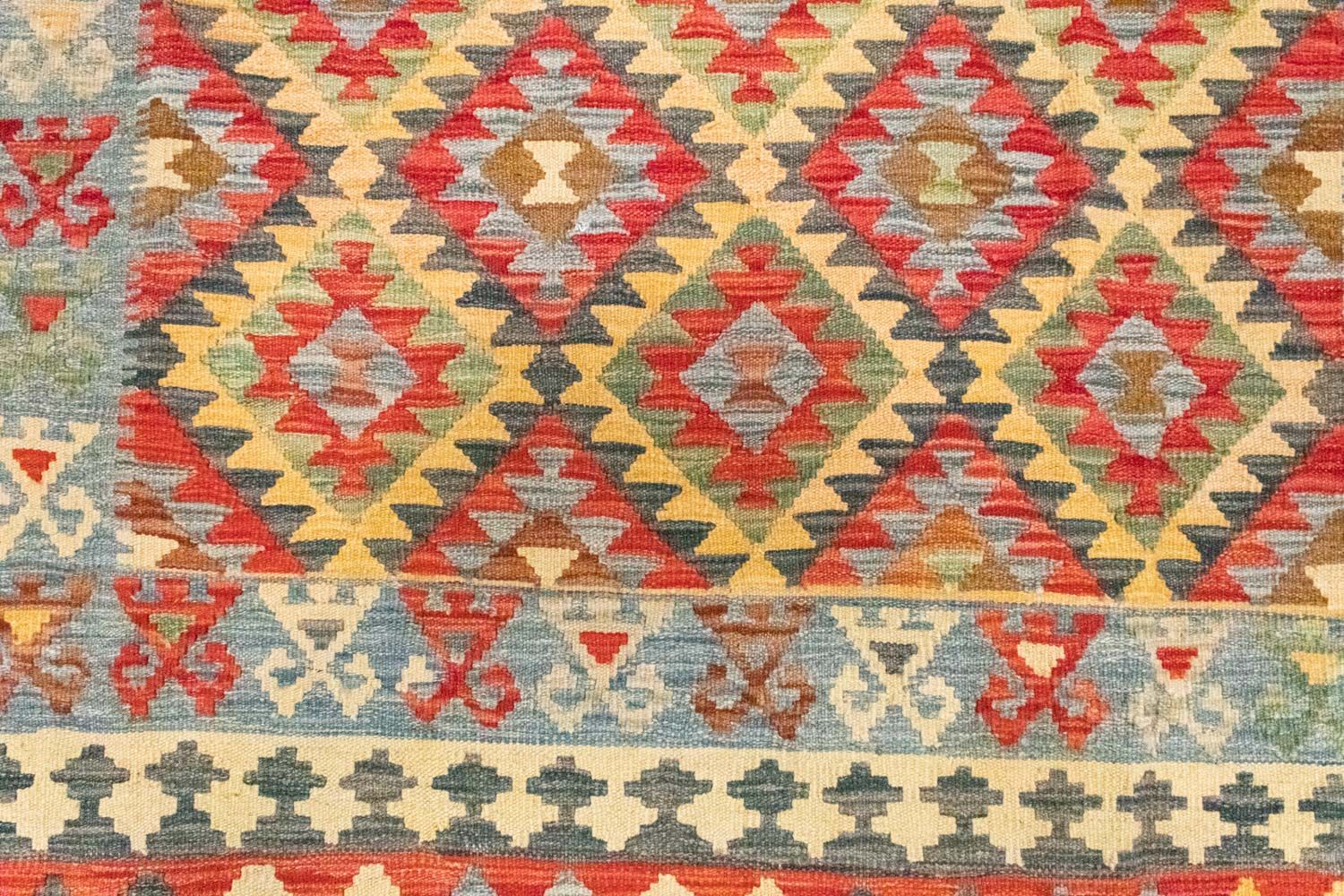 Alfombra Kelim - Oriental - 305 x 195 cm - oro