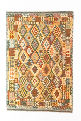 Alfombra Kelim - Oriental - 296 x 197 cm - multicolor