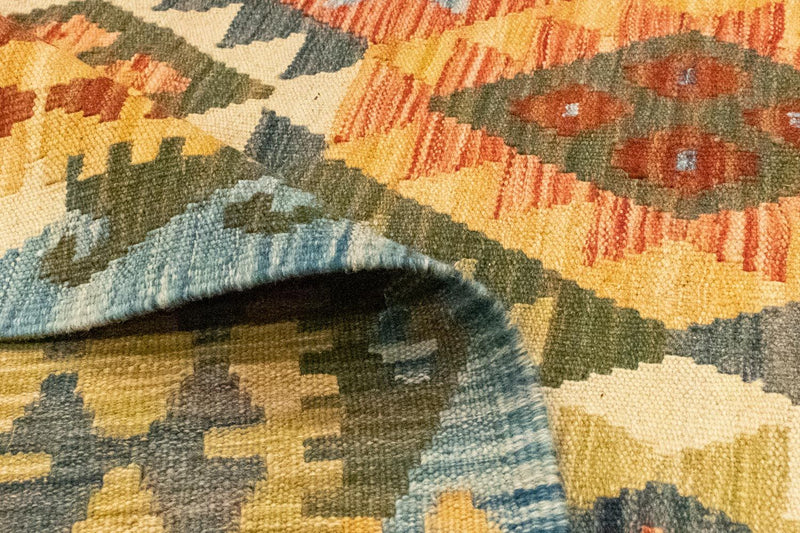 Alfombra Kelim - Oriental - 296 x 197 cm - multicolor