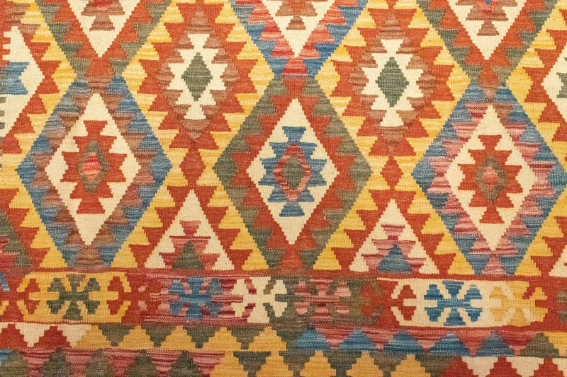 Alfombra Kelim - Oriental - 287 x 201 cm - marrón