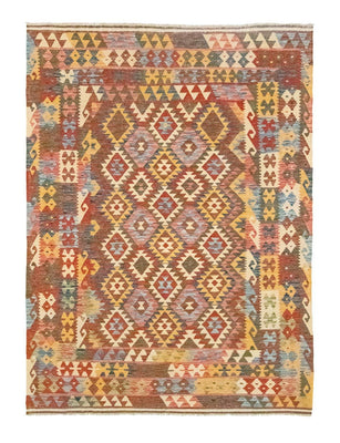 Alfombra Kelim - Oriental - 300 x 207 cm - marrón