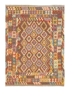 Alfombra Kelim - Oriental - 300 x 207 cm - marrón