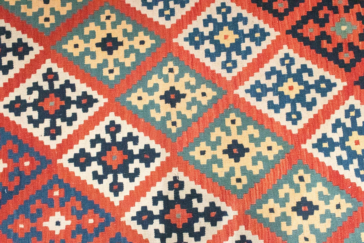 Alfombra Kelim - Oriental - 297 x 202 cm - naranja
