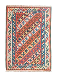 Alfombra Kelim - Oriental - 300 x 208 cm - naranja