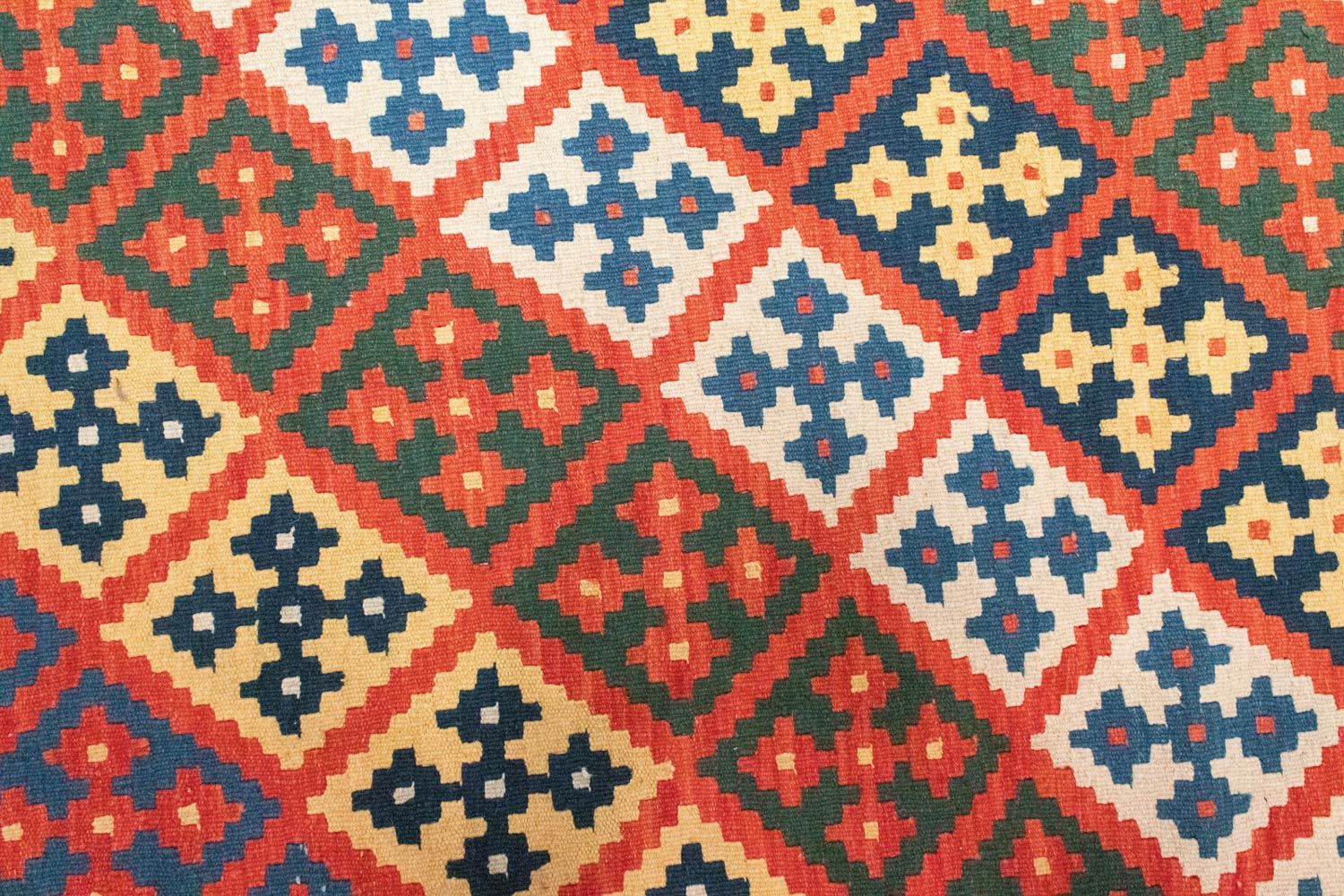 Alfombra Kelim - Oriental - 300 x 208 cm - naranja