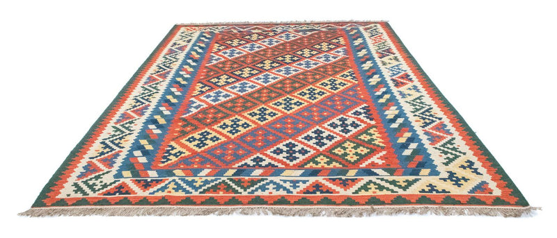 Alfombra Kelim - Oriental - 300 x 208 cm - naranja