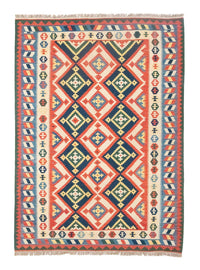 Alfombra Kelim - Oriental - 300 x 205 cm - naranja
