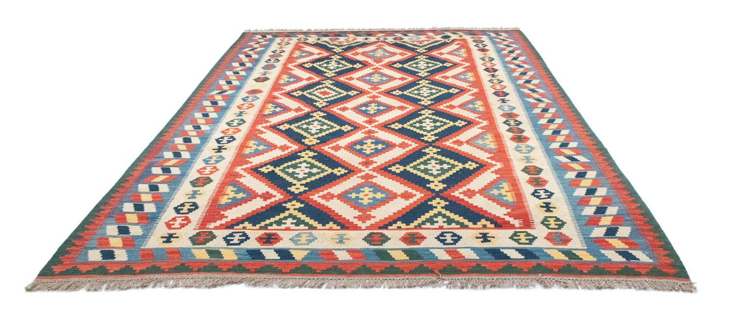 Alfombra Kelim - Oriental - 300 x 205 cm - naranja