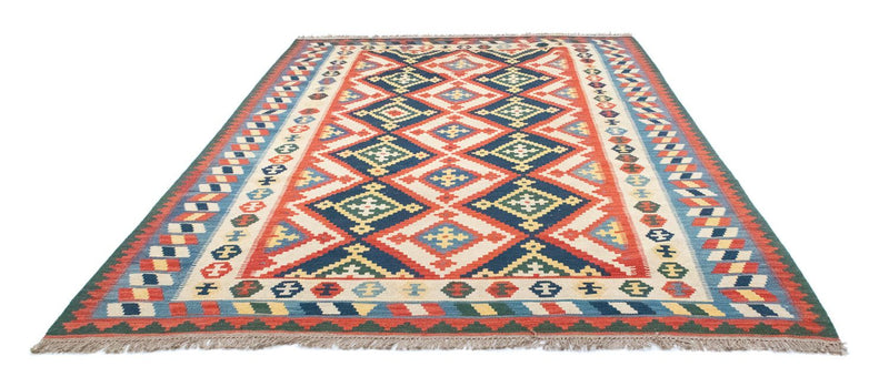 Alfombra Kelim - Oriental - 300 x 205 cm - naranja
