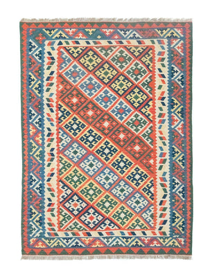 Alfombra Kelim - Oriental - 297 x 207 cm - naranja