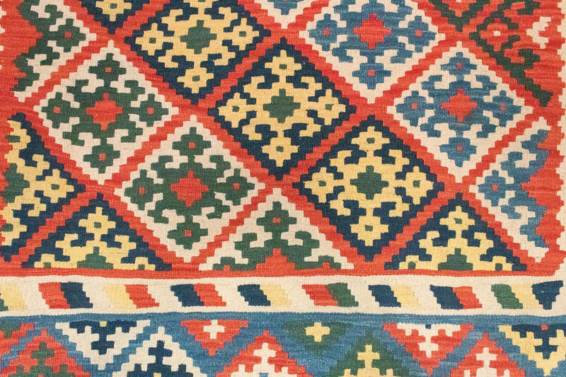 Alfombra Kelim - Oriental - 297 x 207 cm - naranja