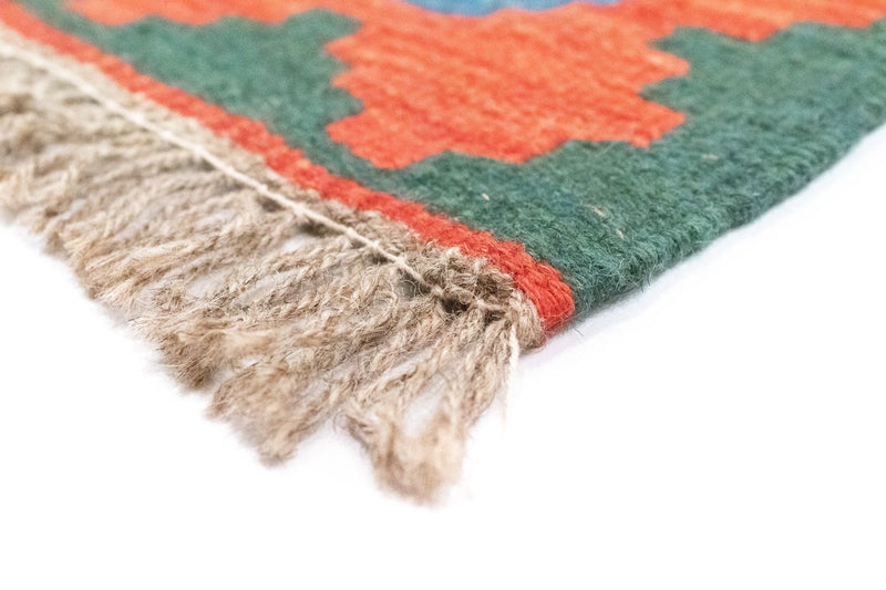Alfombra Kelim - Oriental - 297 x 207 cm - naranja