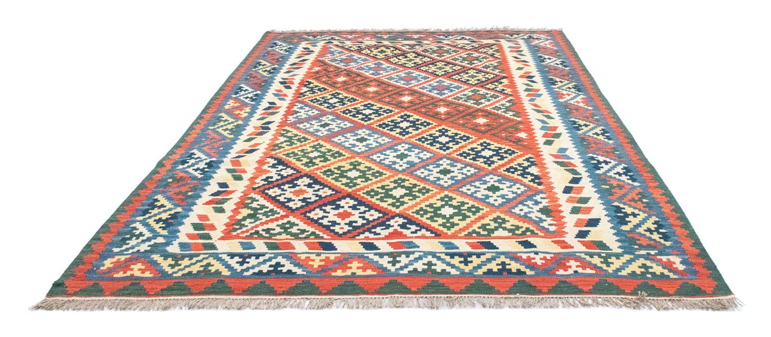 Alfombra Kelim - Oriental - 297 x 207 cm - naranja