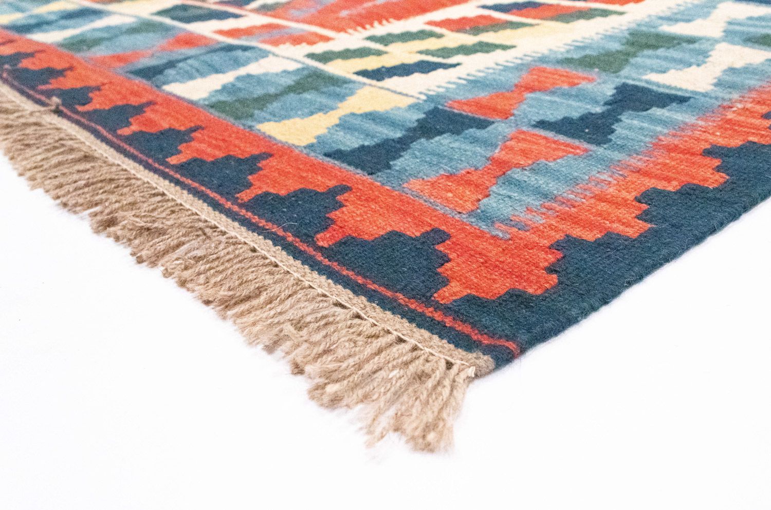Alfombra Kelim - Oriental - 293 x 205 cm - naranja