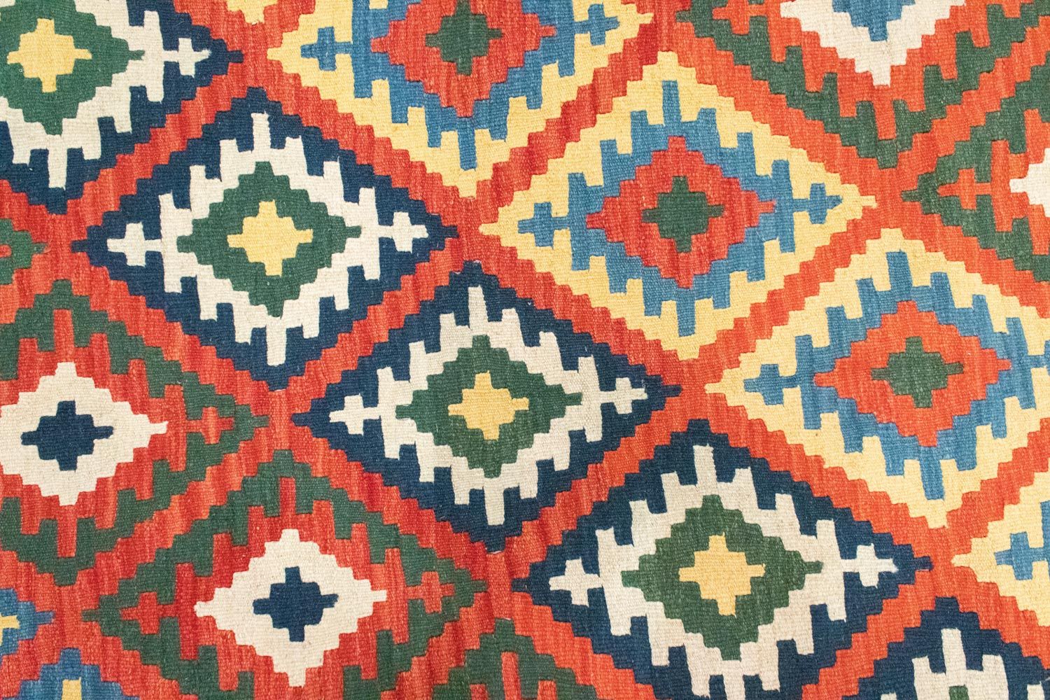 Alfombra Kelim - Oriental - 300 x 204 cm - naranja