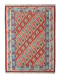 Alfombra Kelim - Oriental - 290 x 211 cm - rojo