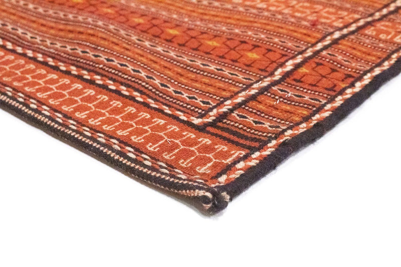 Alfombra Kelim - Oriental - 244 x 173 cm - naranja
