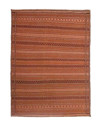 Alfombra Kelim - Oriental - 223 x 166 cm - marrón