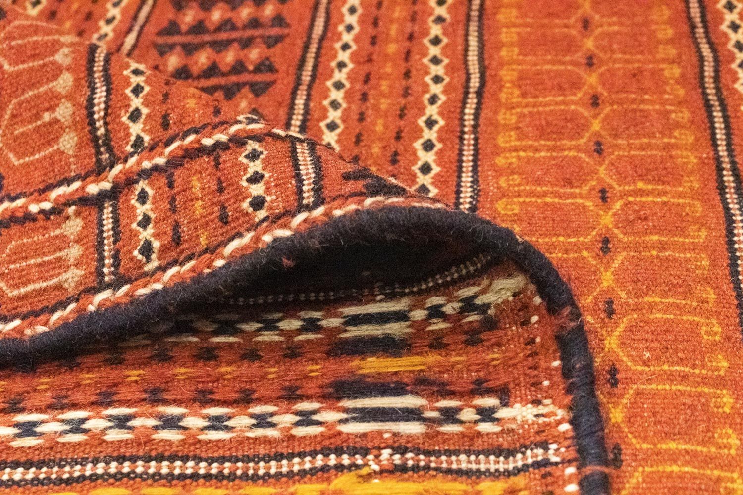 Alfombra Kelim - Oriental - 232 x 173 cm - naranja