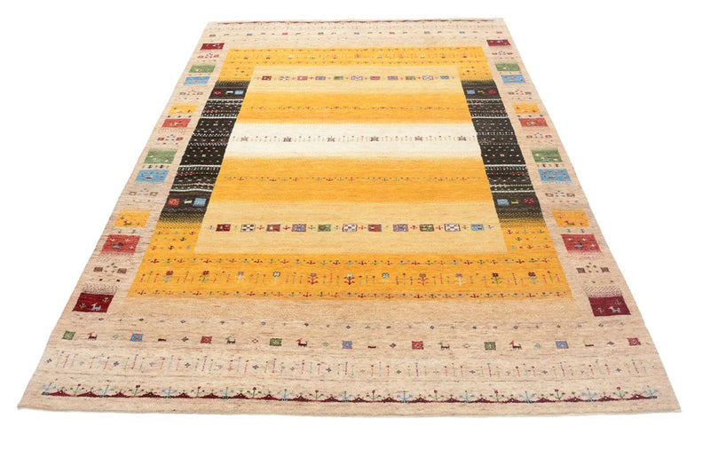 Alfombra Gabbeh - Loribaft Indus - 245 x 173 cm - multicolor