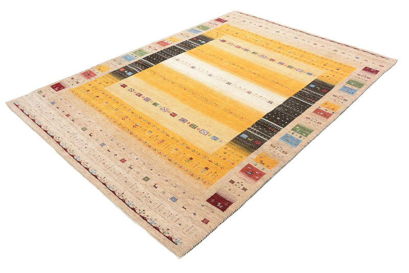 Alfombra Gabbeh - Loribaft Indus - 245 x 173 cm - multicolor