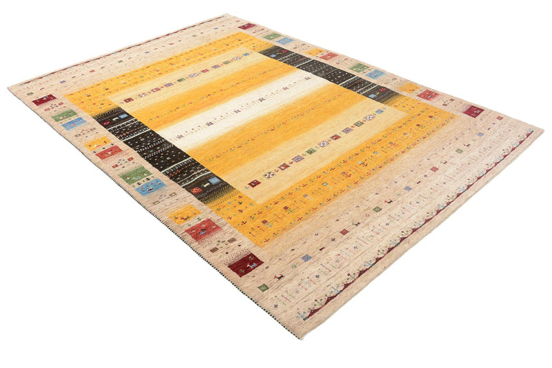 Alfombra Gabbeh - Loribaft Indus - 245 x 173 cm - multicolor
