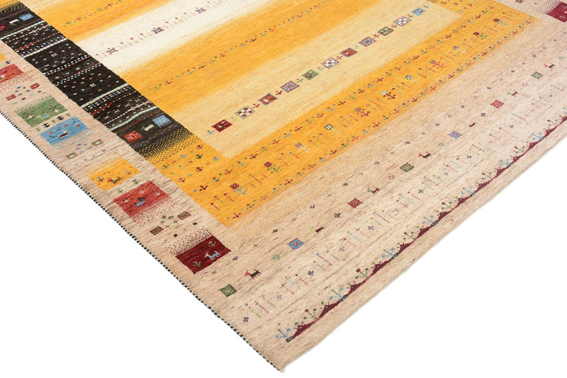 Alfombra Gabbeh - Loribaft Indus - 245 x 173 cm - multicolor