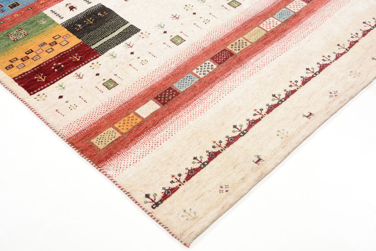 Alfombra Gabbeh - Loribaft Indus - 240 x 171 cm - multicolor