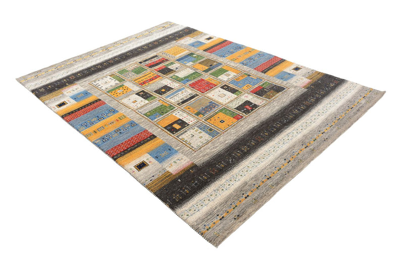 Alfombra Gabbeh - Loribaft Indus - 241 x 174 cm - multicolor