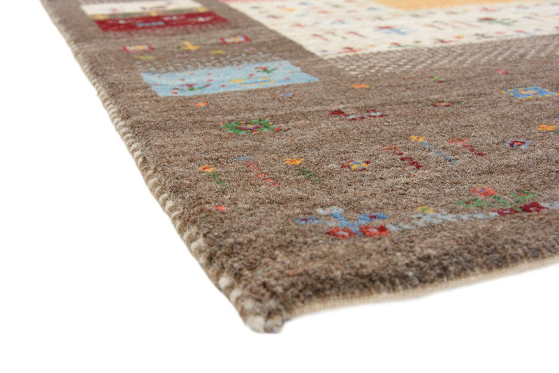 Alfombra Gabbeh - Loribaft Indus - 203 x 146 cm - multicolor
