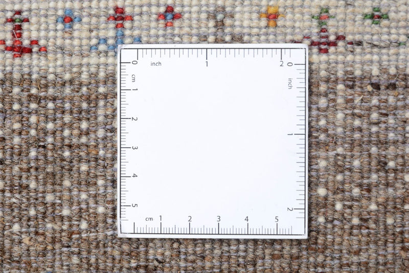 Alfombra Gabbeh - Loribaft Indus - 203 x 146 cm - multicolor