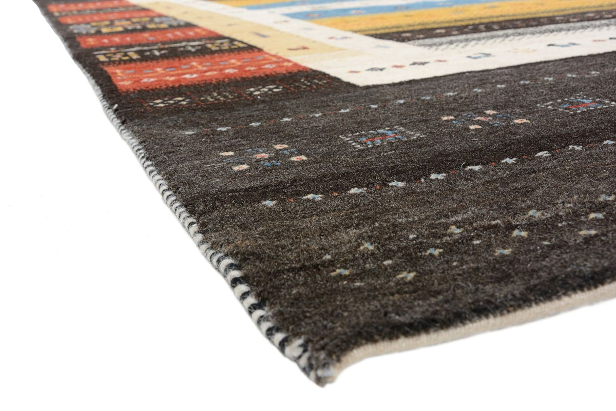 Alfombra Gabbeh - Loribaft Indus - 212 x 143 cm - multicolor