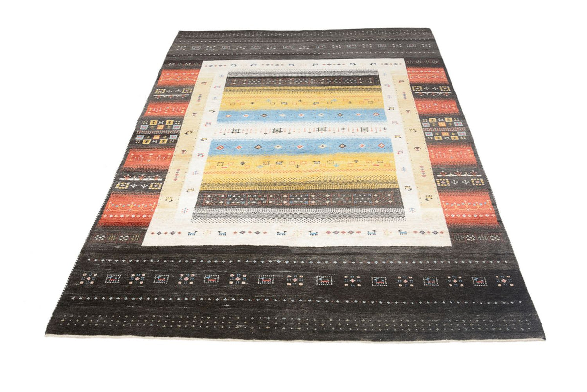 Alfombra Gabbeh - Loribaft Indus - 212 x 143 cm - multicolor