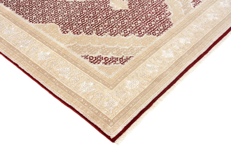 Alfombra oriental - Tabriz - 243 x 167 cm - crema