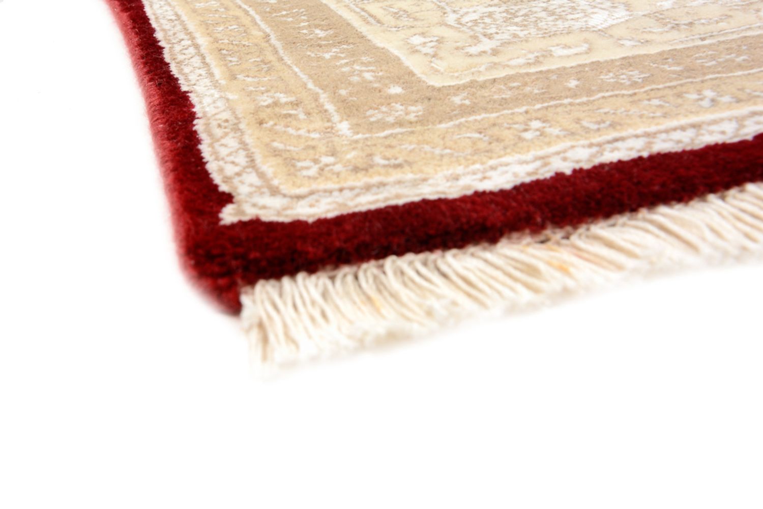 Alfombra oriental - Tabriz - 243 x 167 cm - crema