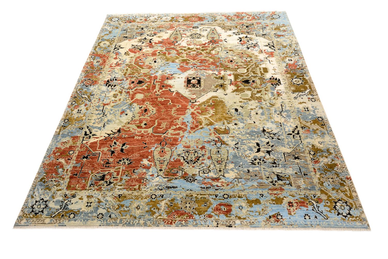 Alfombra de diseño - 303 x 245 cm - multicolor