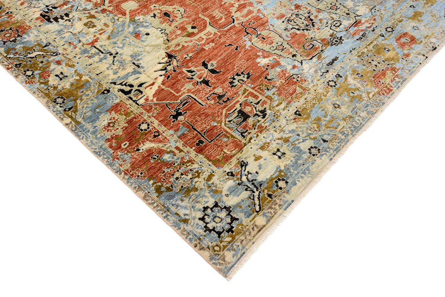 Alfombra de diseño - 303 x 245 cm - multicolor