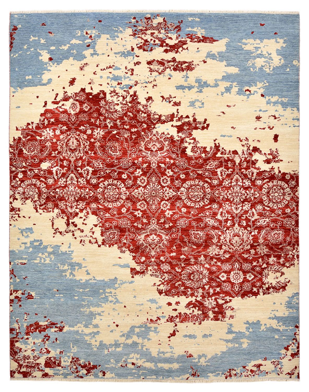 Alfombra de diseño - 303 x 246 cm - multicolor