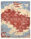 Alfombra de diseño - 303 x 246 cm - multicolor