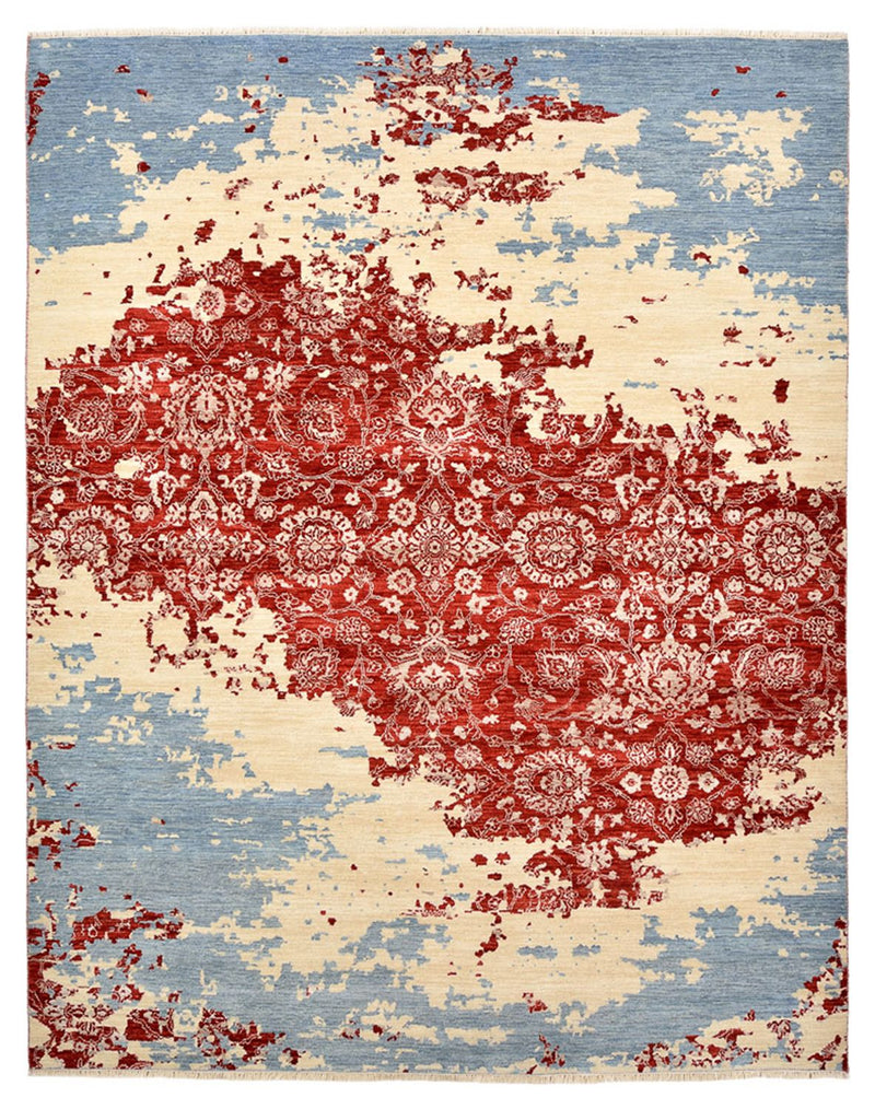 Alfombra de diseño - 303 x 246 cm - multicolor