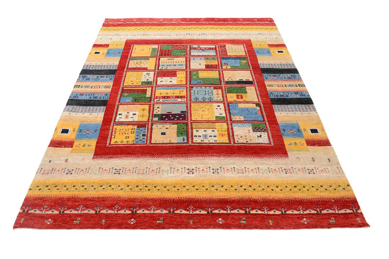 Alfombra Gabbeh - Loribaft Indus - 236 x 169 cm - multicolor