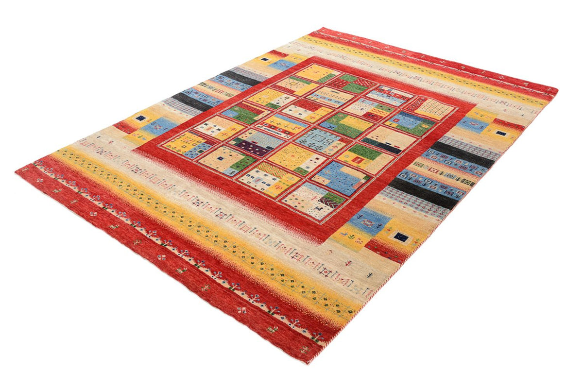 Alfombra Gabbeh - Loribaft Indus - 236 x 169 cm - multicolor