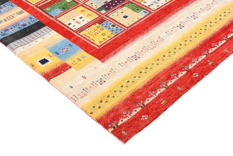 Alfombra Gabbeh - Loribaft Indus - 236 x 169 cm - multicolor