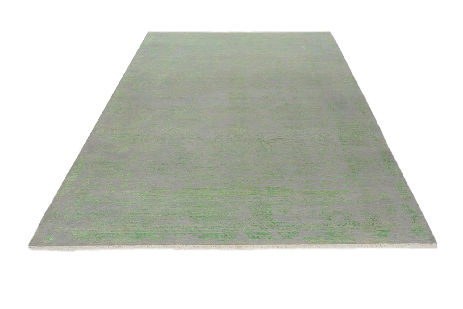 Alfombra de diseño - 259 x 183 cm - verde claro