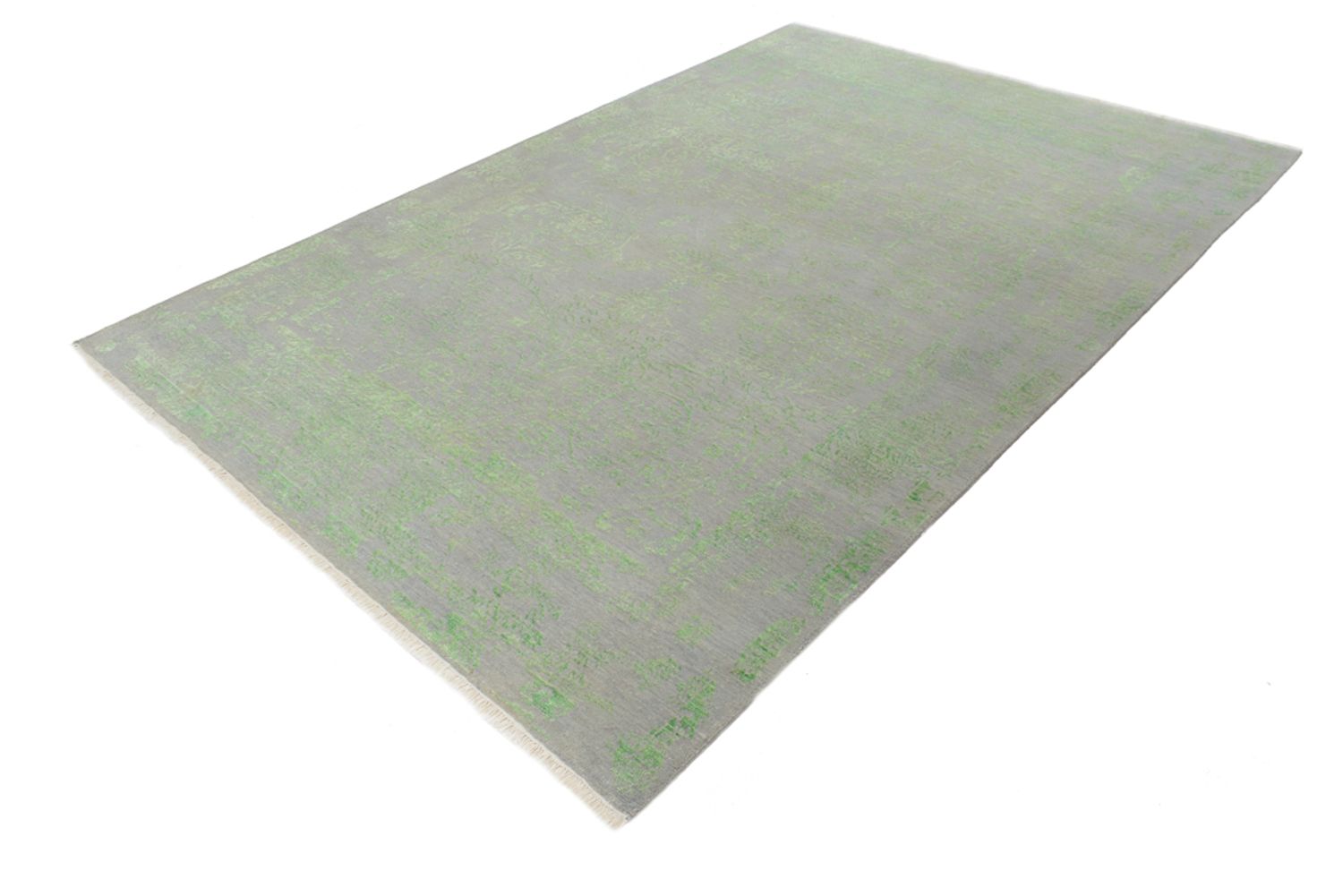 Alfombra de diseño - 259 x 183 cm - verde claro