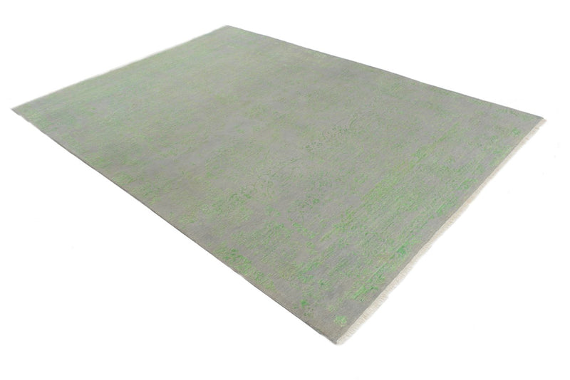 Alfombra de diseño - 259 x 183 cm - verde claro