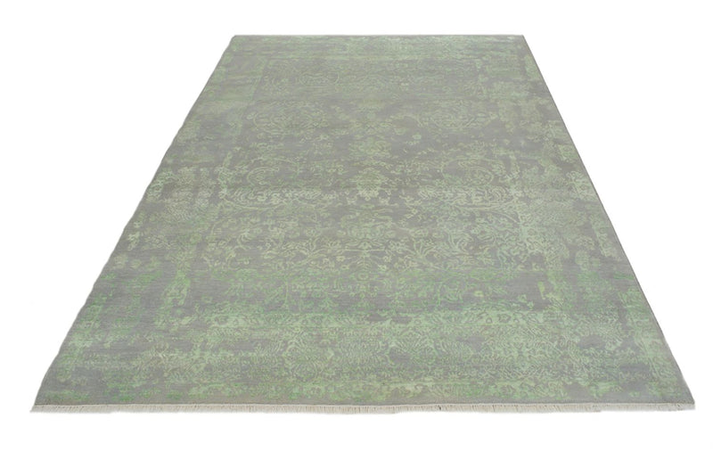 Alfombra de diseño - 259 x 183 cm - verde claro