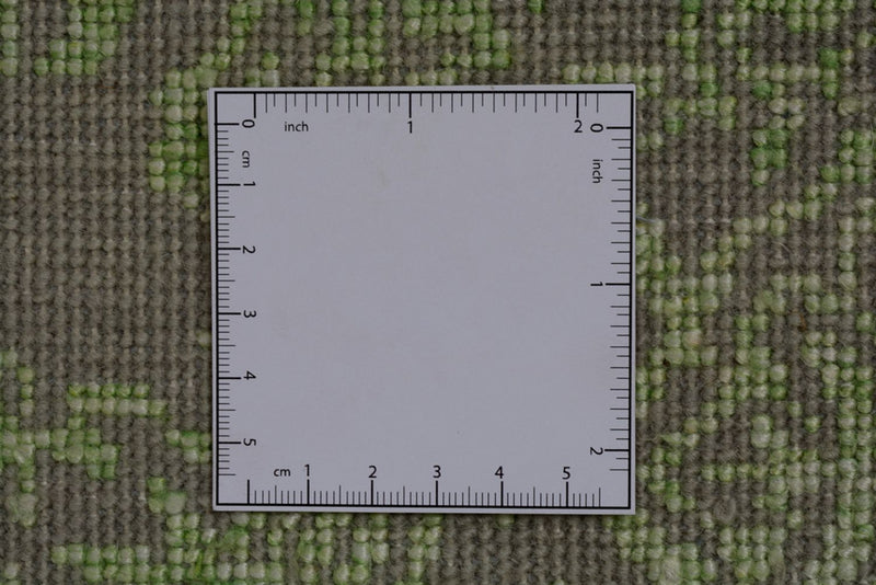 Alfombra de diseño - 259 x 183 cm - verde claro