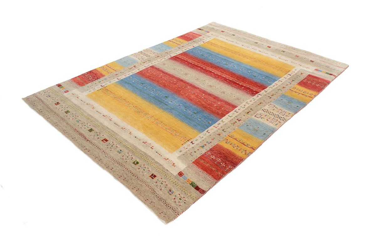 Alfombra Gabbeh - Loribaft Indus - 236 x 173 cm - multicolor