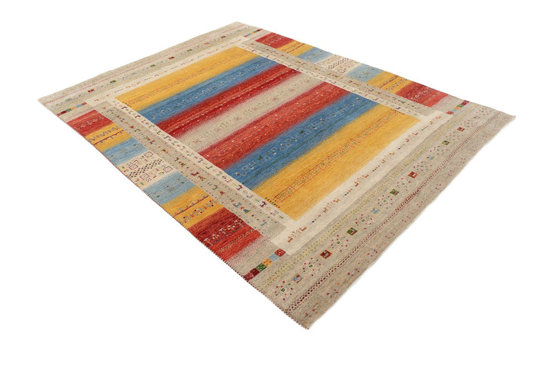 Alfombra Gabbeh - Loribaft Indus - 236 x 173 cm - multicolor